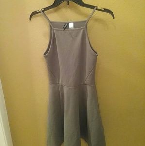 Olive Green Skater Dress